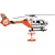   Dickie Toys interaktív óriás Airbus mentőhelikopter motorizált funkciókkal 64cm