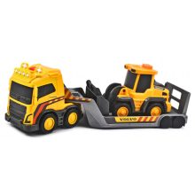 Dickie Toys Construction - Volvo kamion fénnyel, hanggal és homlokrakodóval 32cm (203725008)