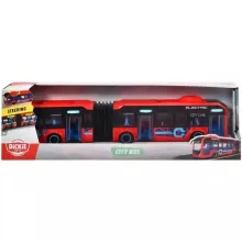 Dickie Toys - Városi csuklós busz nyitható ajtókkal 40cm