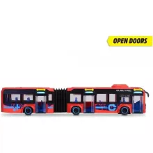 Dickie Toys - Városi csuklós busz nyitható ajtókkal 40cm