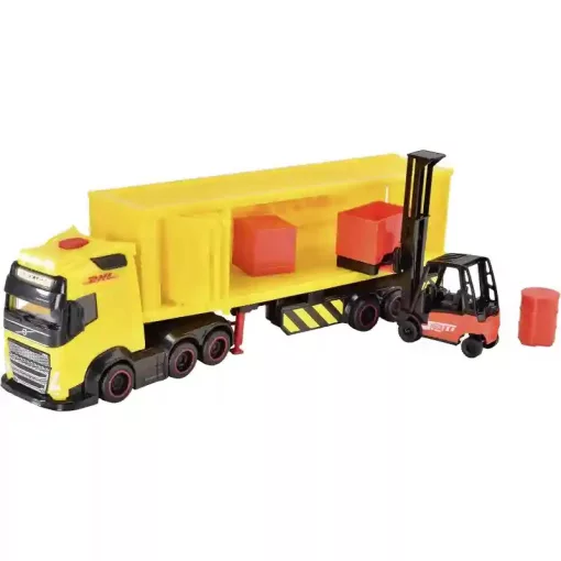 Dickie Toys - Interaktív DHL kamion targoncával