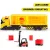 Dickie Toys - Interaktív DHL kamion targoncával
