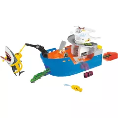   Dickie Toys interaktív cápavadász mentőhajó játékszett