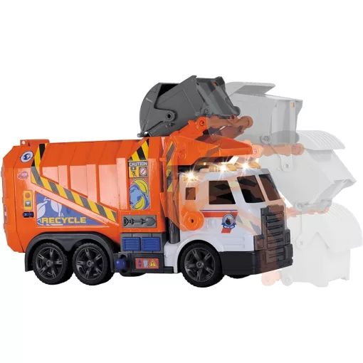 Dickie Toys Action Series - Kukásautó motoros emelővel, fénnyel és hanggal 46cm (203308369)