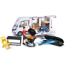 Dickie Toys - Kempingezés lakókocsival 35cm