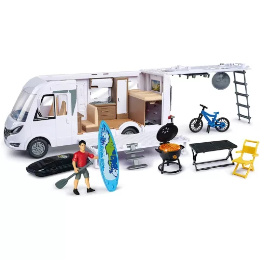 Dickie Toys - Kempingezés lakókocsival 35cm