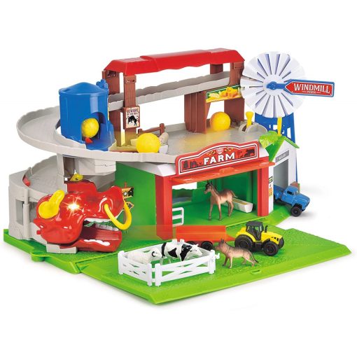 Dickie Toys Farm Series - Farm játékszett fénnyel és hanggal (203739003)