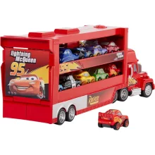 Mattel Disney Verdák: Mack autószállító kamion Villám McQueen kisautóval
