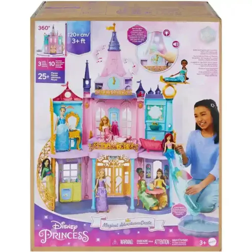 Mattel Disney Princess óriás interaktív kalandkastély fénnyel és hanggal