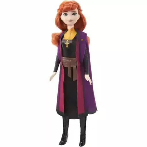 Mattel Disney Jégvarázs 2: Anna divatbaba levehető köpennyel