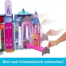 Mattel Disney Jégvarázs 2: Elza Arendelle kastélya babával és kiegészítőkkel