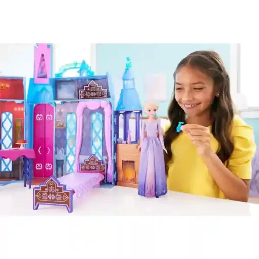Mattel Disney Jégvarázs 2: Elza Arendelle kastélya babával és kiegészítőkkel