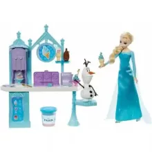 Mattel Disney Jégvarázs: Elza és Olaf fagyizója gyurmával
