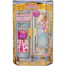 Mattel Disney Princess - Royal Fashion Reveal: Hamupipőke divatbaba készlet kiegészítőkkel 30cm