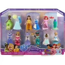 Mattel Disney hercegnők levehető ruhákkal készlet 9cm