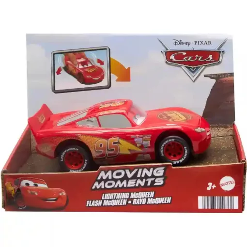 Mattel Disney Verdák: "Billegő" Villám McQueen versenyautó