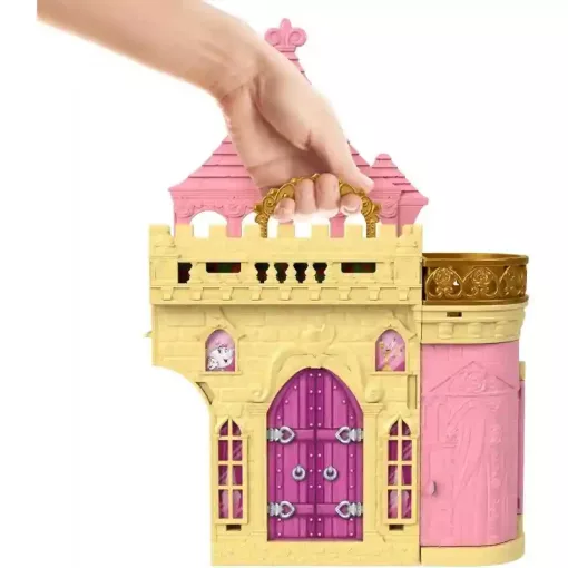 Mattel Disney A szépség és a szörnyeteg: Belle szétnyitható kastélya babával