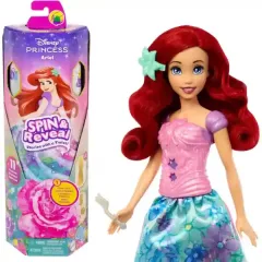   Mattel Disney Spin & Reveal A kis hableány: Ariel baba meglepetés kiegészítőkkel