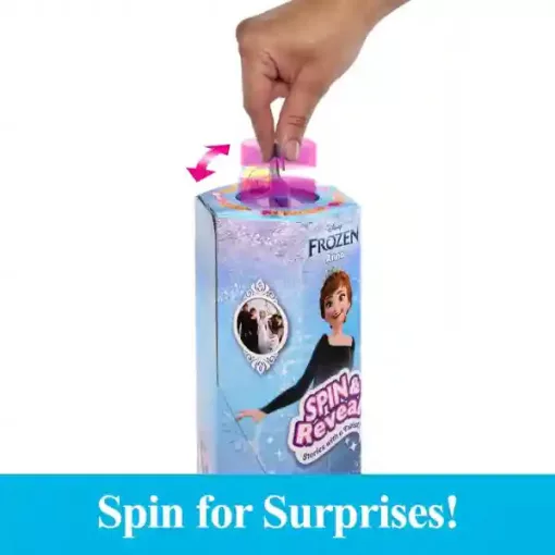 Mattel Disney Spin & Reveal Jégvarázs: Anna baba meglepetés kiegészítőkkel