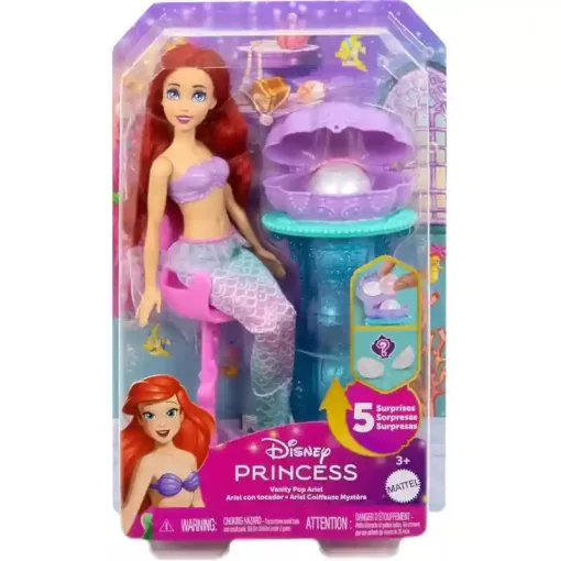 Mattel Disney Princess A kis hableány: Ariel gyöngyvarázs sellő baba