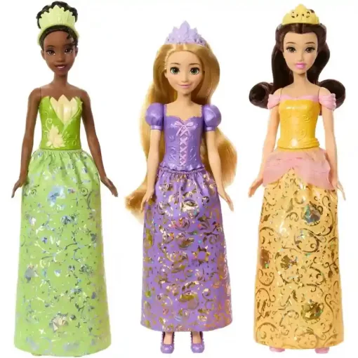 Mattel Disney hercegnők levehető ruhákkal 7db-os ajándékszett 29cm