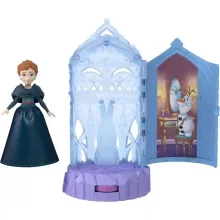 Mattel Disney Jégvarázs: Meglepetés forgó toronyszoba babával