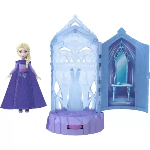 Mattel Disney Jégvarázs: Meglepetés forgó toronyszoba babával