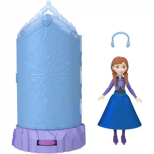 Mattel Disney Jégvarázs: Meglepetés forgó toronyszoba babával