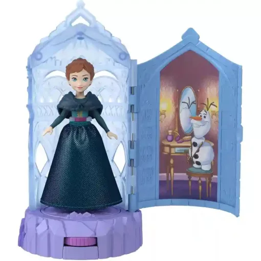 Mattel Disney Jégvarázs: Meglepetés forgó toronyszoba babával