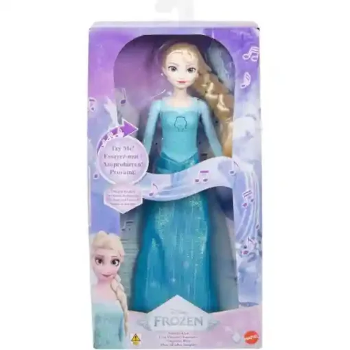 Mattel Disney Jégvarázs: Elza éneklő baba (csomagolássérült)