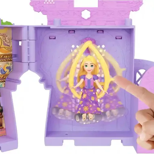 Mattel Disney Aranyhaj és a nagy gubanc: Aranyhaj hercegnő baba tornya, Rapunzel