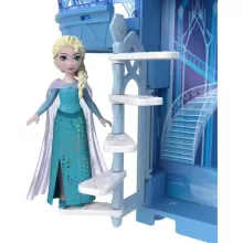 Mattel Disney Jégvarázs: Elza szétnyitható kastélya babával