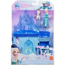 Mattel Disney Jégvarázs: Elza szétnyitható kastélya babával