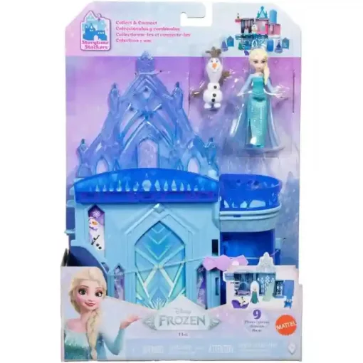 Mattel Disney Jégvarázs: Elza szétnyitható kastélya babával