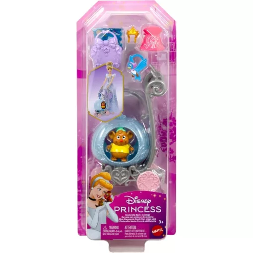 Mattel Disney Hamupipőke: Guszti babakocsija