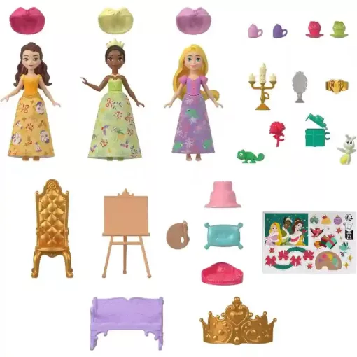 Mattel Disney Princess adventi kalendárium, naptár babákkal