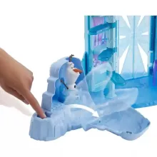 Mattel Disney Jégvarázs: Elza hercegnő jégpalotája Olaf figurával