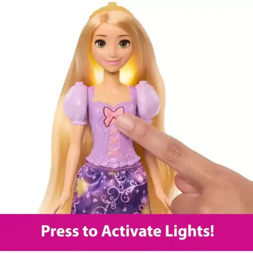 Mattel Disney Aranyhaj és a nagy gubanc: Aranyhaj hajvarázs világító hercegnő baba