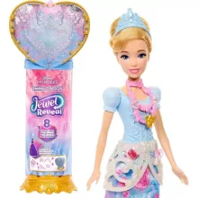 Mattel Disney Princess Jewel Reveal: Hamupipőke csupaszív baba játékszett