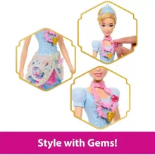 Mattel Disney Princess Jewel Reveal: Hamupipőke csupaszív baba játékszett