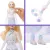   Mattel Disney Frozen Jewel Reveal Jégvarázs: Elza jégkristály baba játékszett