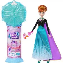 Mattel Disney Frozen Jewel Reveal Jégvarázs: Anna jégkristály baba játékszett