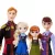   Mattel Disney Jégvarázs: Arendelle királyi család Anna és Elza gyerek babákkal
