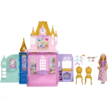 Mattel Disney Princess: Aranyhaj hordozható kastélya babával
