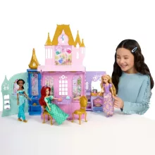 Mattel Disney Princess: Aranyhaj hordozható kastélya babával