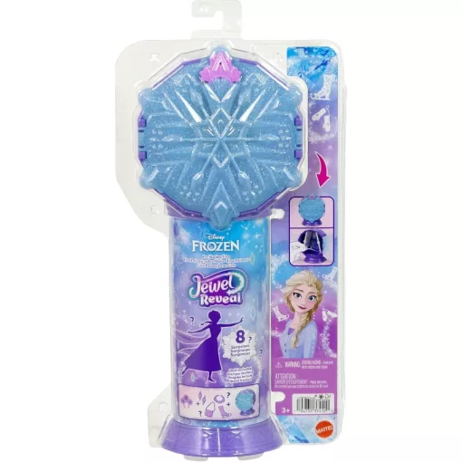 Mattel Disney Frozen Jewel Reveal Jégvarázs: Elza jégkorcsolyás baba játékszett