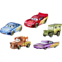   Mattel Disney Verdák 20. évfordulós 5 darabos kisautók szett