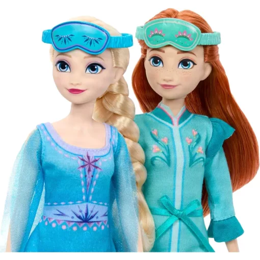 Mattel Disney Jégvarázs: Esti készülődés Elza és Anna babákkal