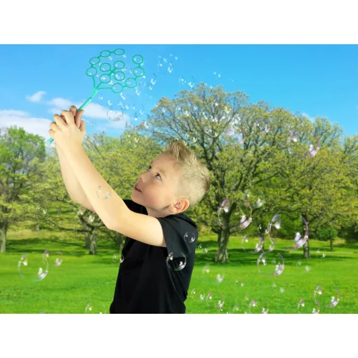 FruBlu buborékfújó bokor szett folyadékkal