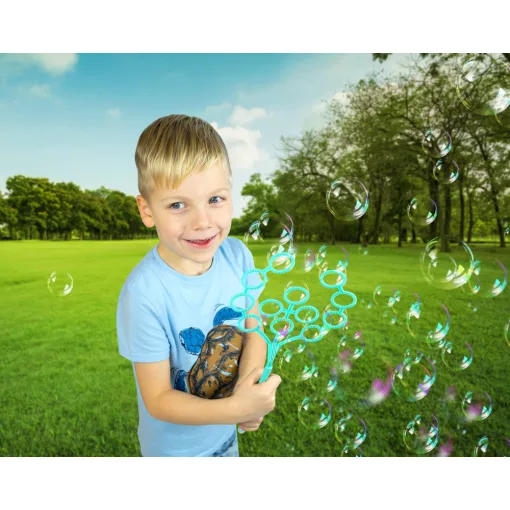 FruBlu buborékfújó bokor szett folyadékkal